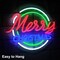 Merry Christmas Neon Sign Neon Christmas Lights Dimmable Merry Xmas LED Neon Light Sign Colorful Letters Neon Light Up Signs for Bedroom Bar Xmas Party Christmas Eve Decor Gifts
